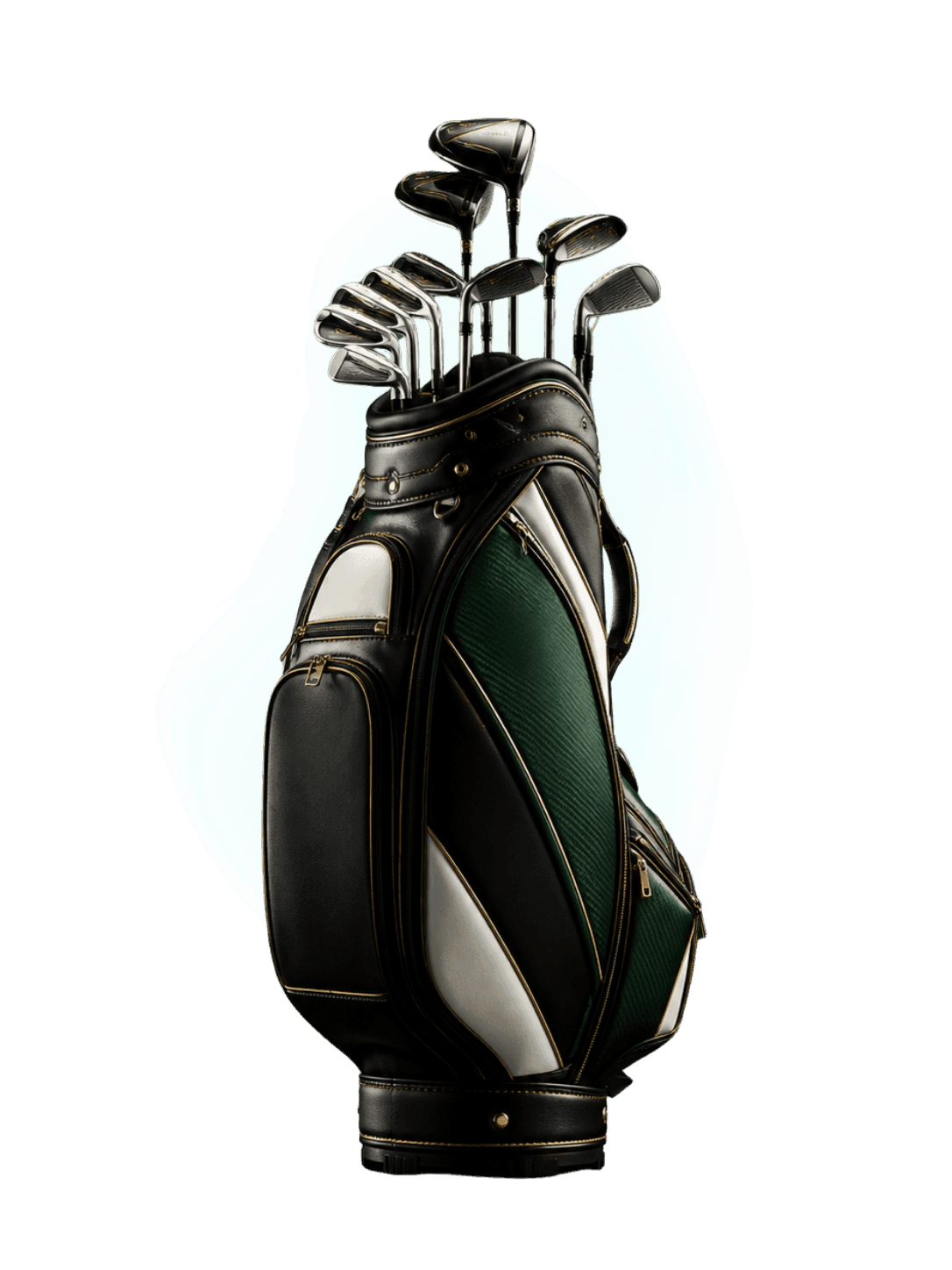 Premium golf bag representing a smarter club setup